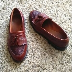 Allen Edmonds Cody Chili Tassel Loafer sz 10